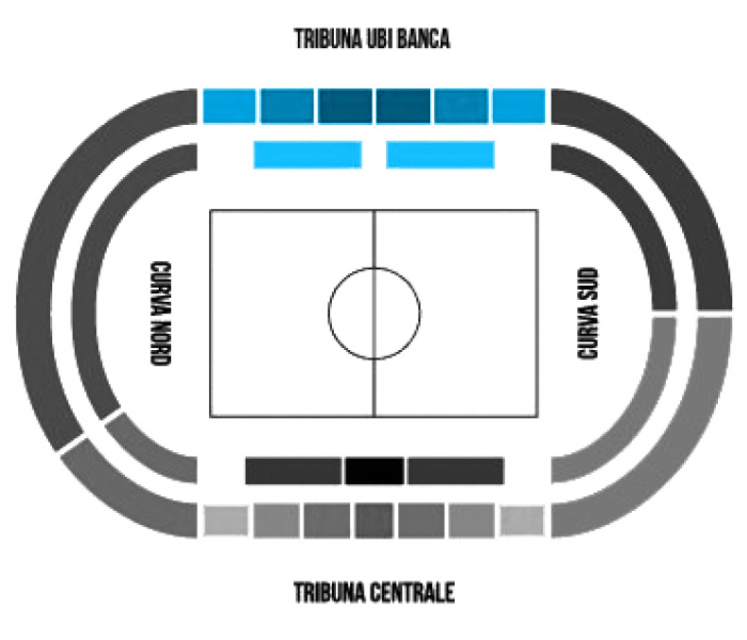 Atalanta - Udinese. - Tribuna