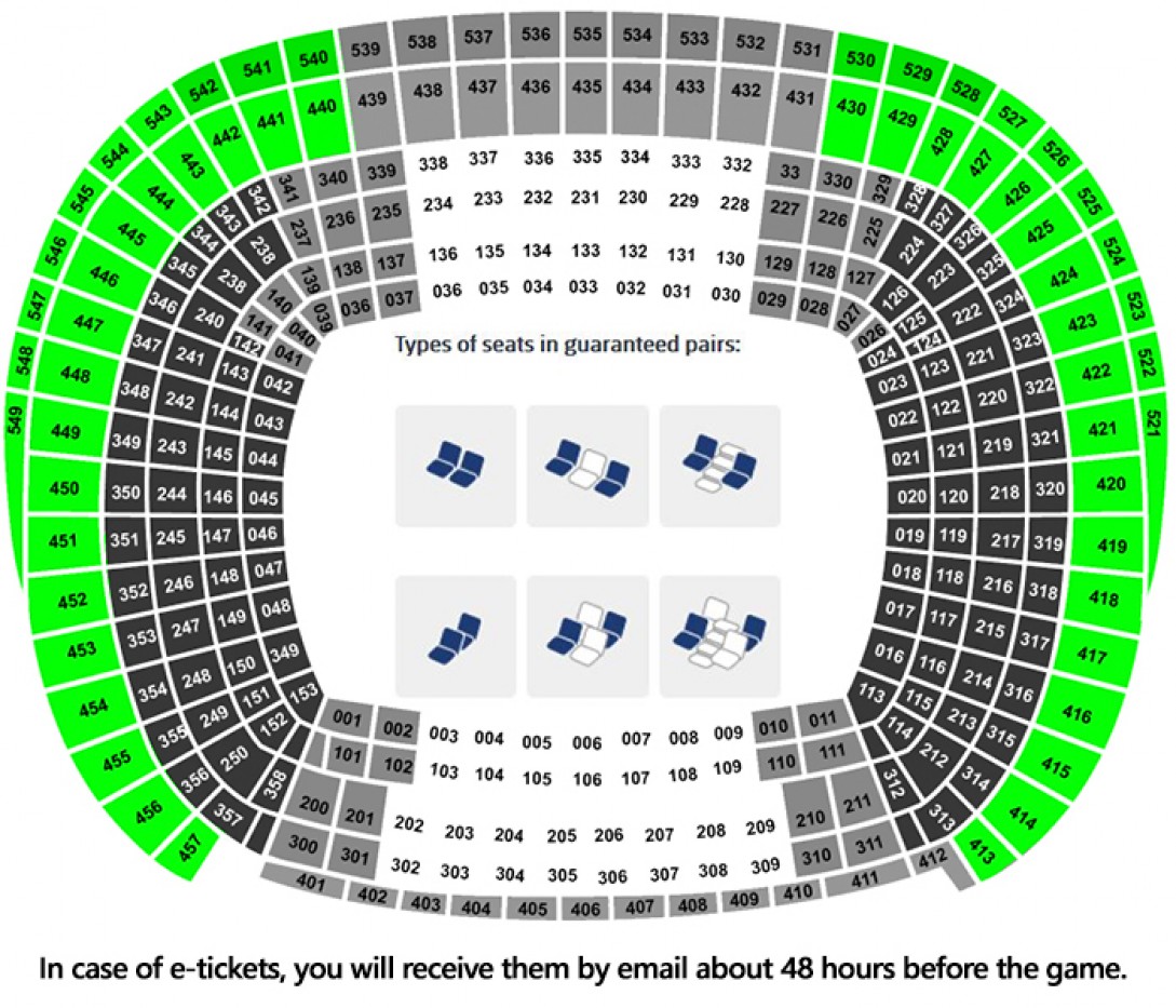 FC Barcelona - Real Madrid . - Shortside upper tier - Smartbooking (see map)