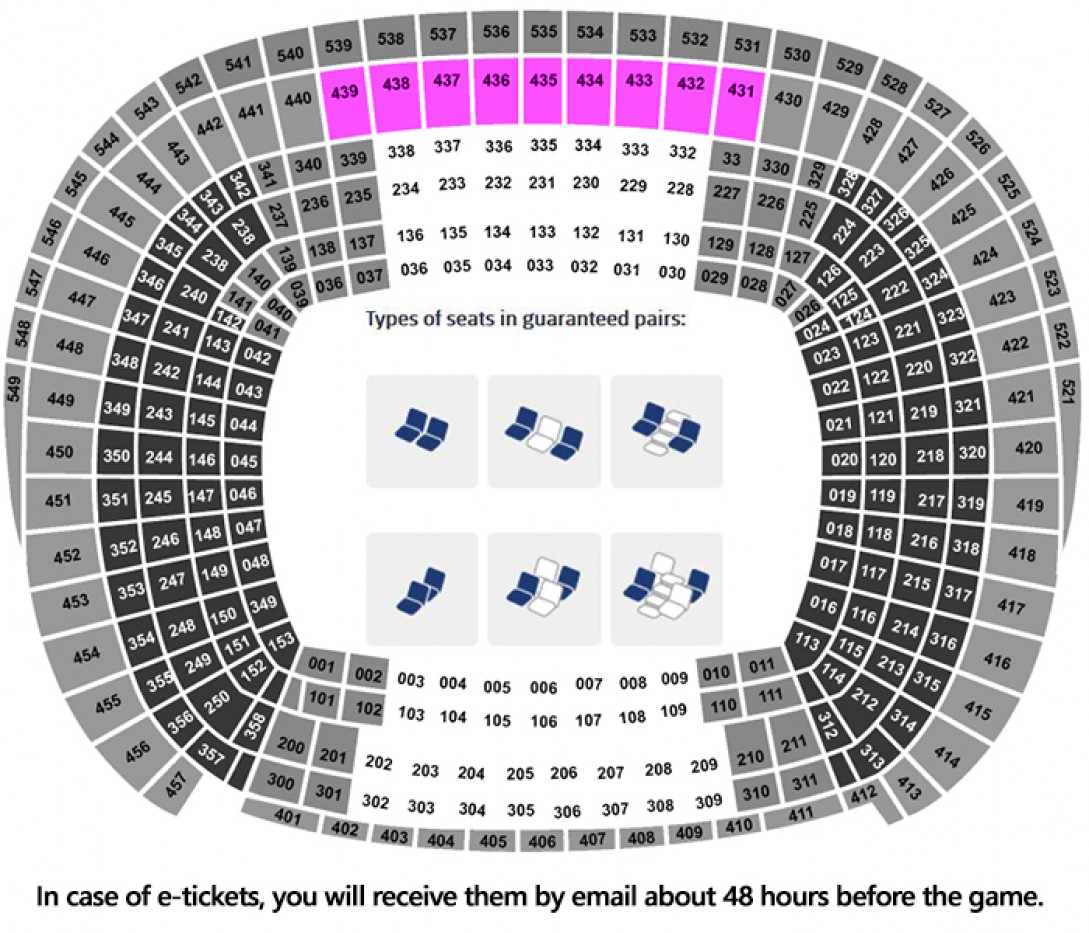 FC Barcelona - Real Betis . - Longside 3rd Tier - Smartbooking (see map)
