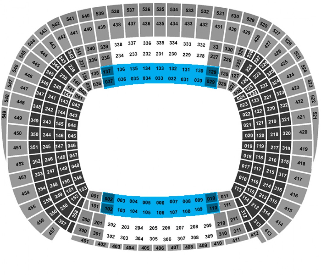 Barcelona - Real Madrid. - Longside 1st Tier - Real pairs