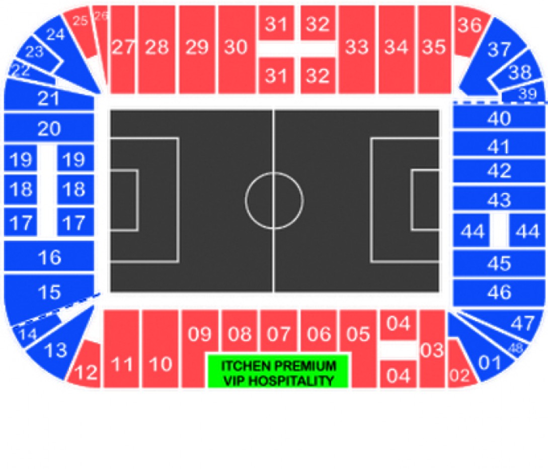 St. Mary's Stadium - Eticket delivered 1 day before the match - 1 final client mobile number required